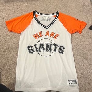Victorias Secret Pink SF Giants jersey top